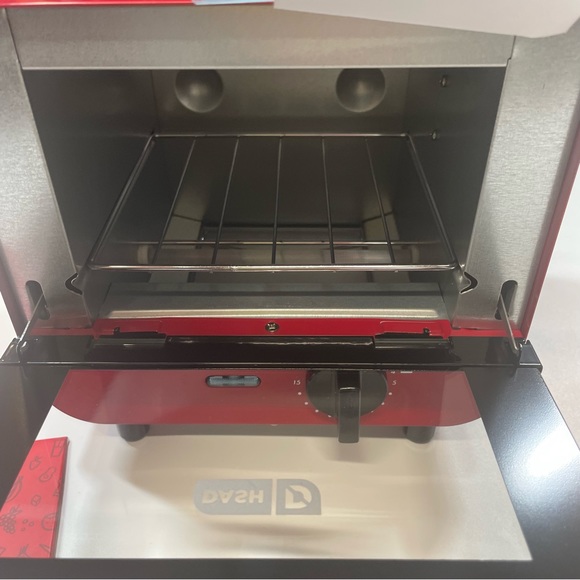 dash Kitchen Dash Mini Toaster Oven Compact Kitchen Red Poshmark